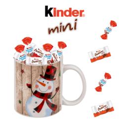 Mug fond bois Bonhomme de...