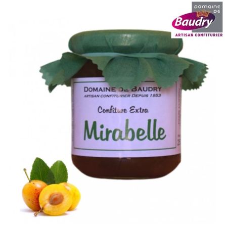 Confiture Mirabelle 250 g - BAUDRY