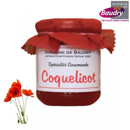 Confiture Coquelicot 250 g - BAUDRY