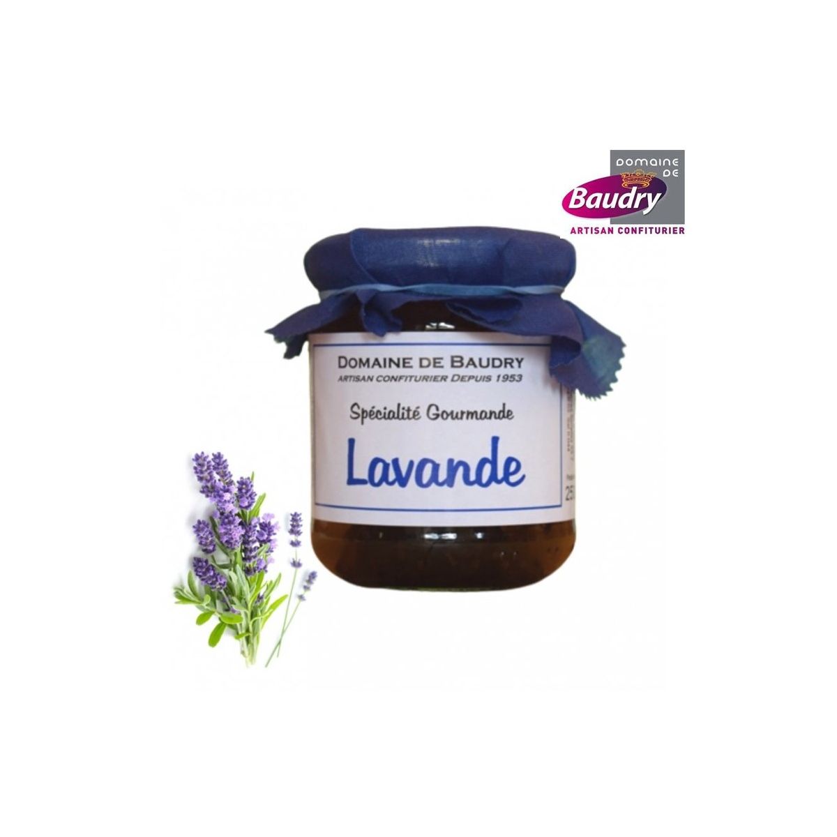 Confiture Lavande 250 g - BAUDRY