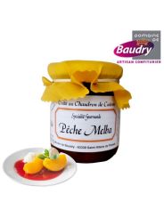 Confiture Pêche melba 250 g - BAUDRY