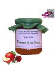 Gelée Pomme à la rose 250 g - BAUDRY