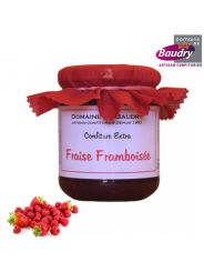 Confiture Fraise framboisée 250 g - BAUDRY