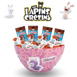 Bol Lapin crétin rose + 20...