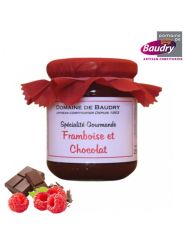 Confiture Framboise chocolat 250 g - BAUDRY