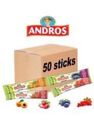 ANDROS Mix confitures - stick 20 gr - carton 50 pcs
