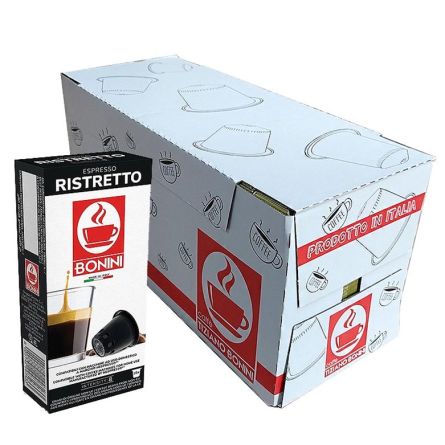 BONINI café ristretto - 20 boîtes 10 capsules