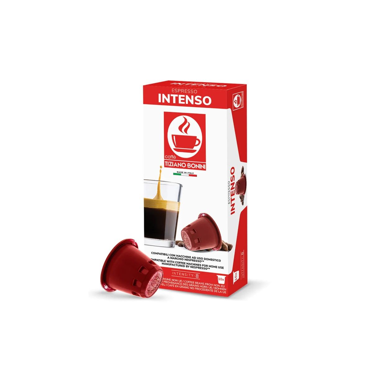 BONINI café intenso - 1 boîte 10 capsules