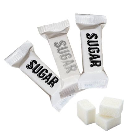 Sucre morceaux - 100 pcs - 4 gr Sucre morceaux - 100 pcs - 4 gr