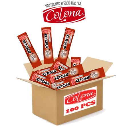 Ketchup stick individuel - 100 x 10 gr