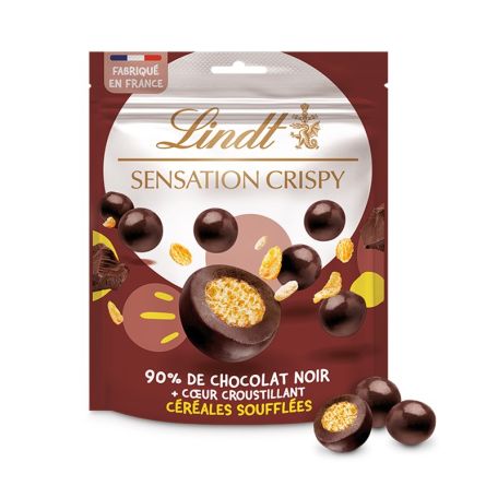 Sachet sensation crispy chocolat noir