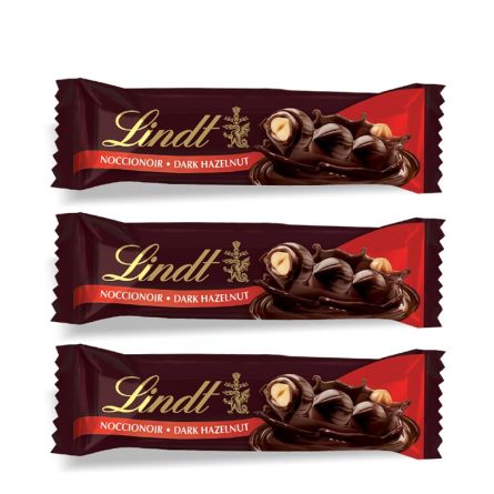 LINDT® Noccio noir noisette 3 barres