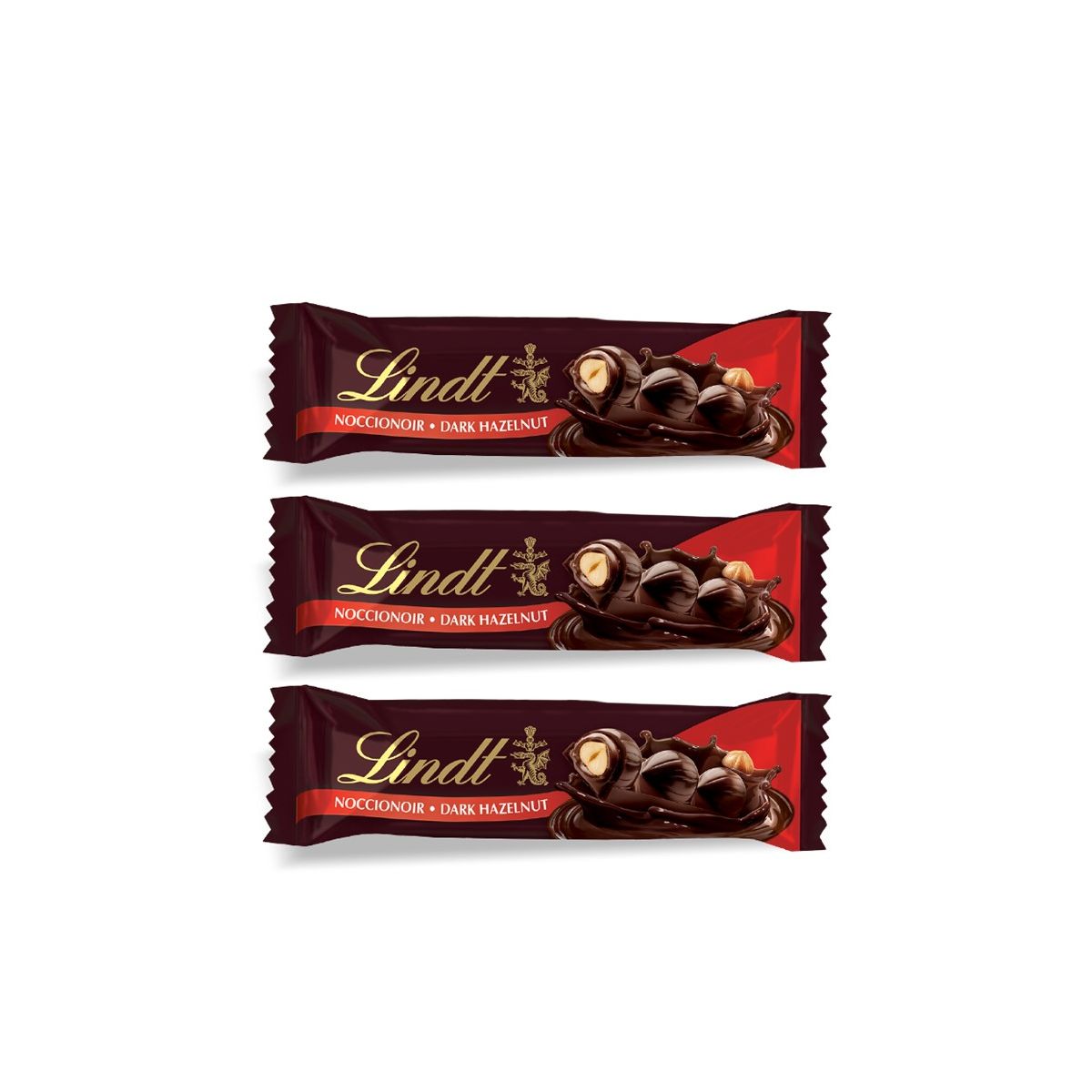 LINDT® Noccio noir noisette 3 barres