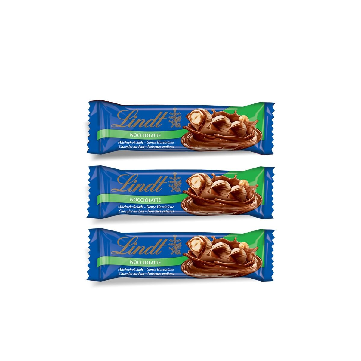 LINDT® Noccio lait noisette 3 barres