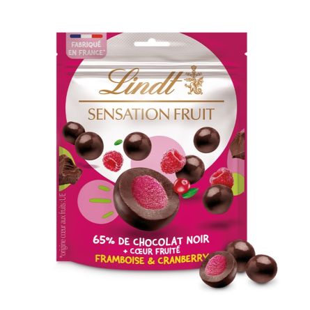 Sensation fruit Framboise & Cranberry - LINDT®