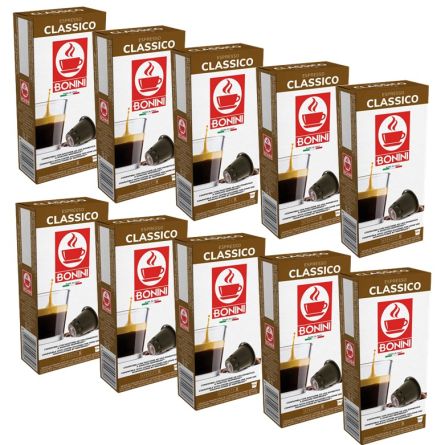 BONINI café classico - 10 boîtes 10 capsules