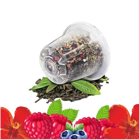 BONINI infusion fruits rouges - 1 sachet 10 capsules