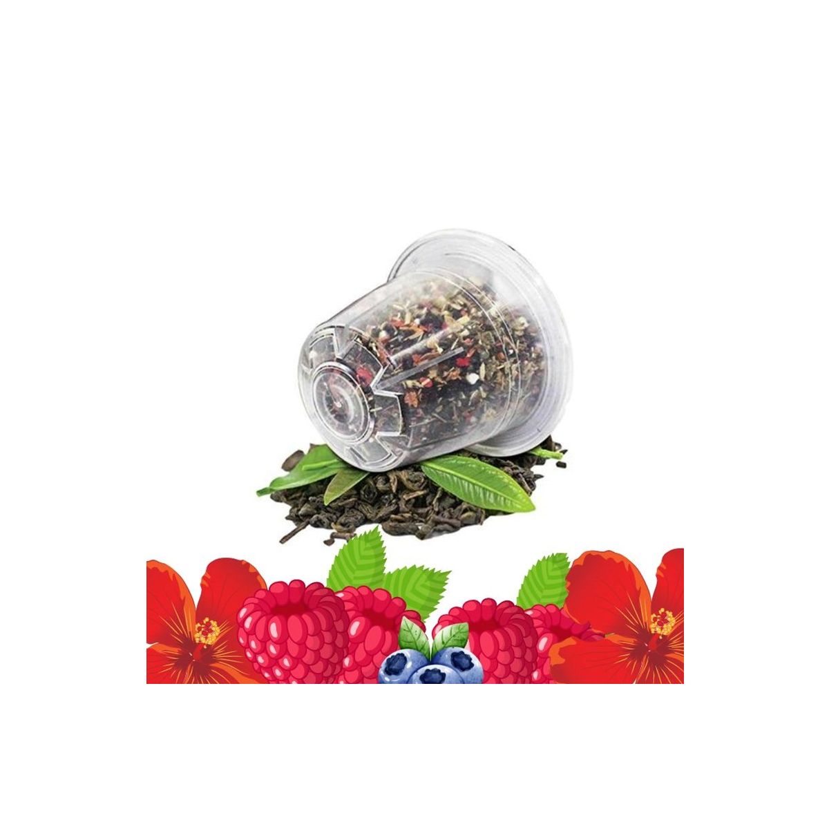 BONINI infusion fruits rouges - 1 sachet 10 capsules