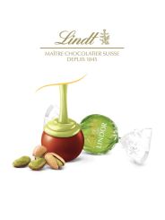 Chocolat lait pistache - LINDOR® Sachet 25 pcs