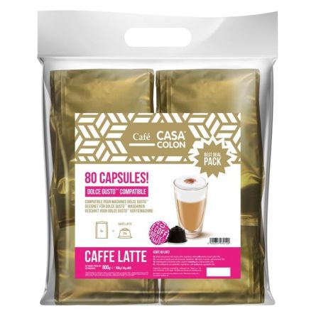 CASA COLON caffe latte - 1 sachet 80 capsules