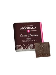 Carré noir 70% - MONBANA® Sachet 50 pcs